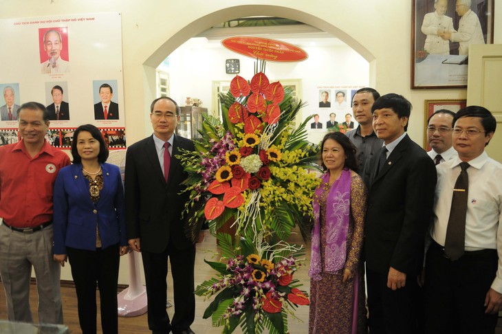 VFF President congratulates Vietnam Red Cross Society’s 70th anniversary - ảnh 1